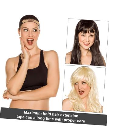 Didiseaon 1 Set Hair Extension Double Sided Tape Extension Tape Double Adhesive Tape Hairpiece Tape Double Side Tape Outdoor Double Sided Tape Outdoor Tape Hair Piece Fiber Wig - Buy Online on GoSupps.com