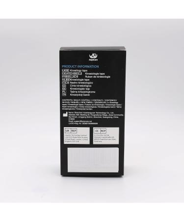 AnjoCare Kinesiology Tape for Muscles & Joints - Black & Blue Uncut Tape for Sports & Injury Recovery - Buy Online on GoSupps.com