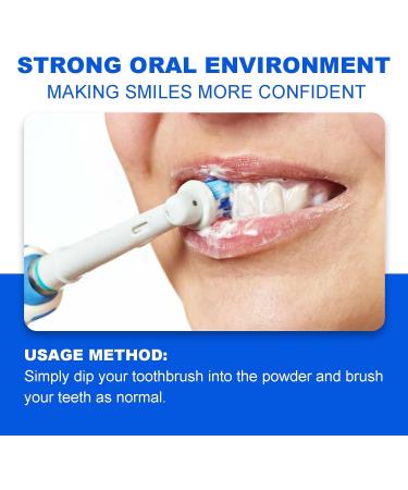 KLYso Deep Cleaning Teeth Powder - Remove Stains Whiten Teeth Freshen Breath Gentle Gum Care & Strengthening(3PCS) - Buy Online on GoSupps.com