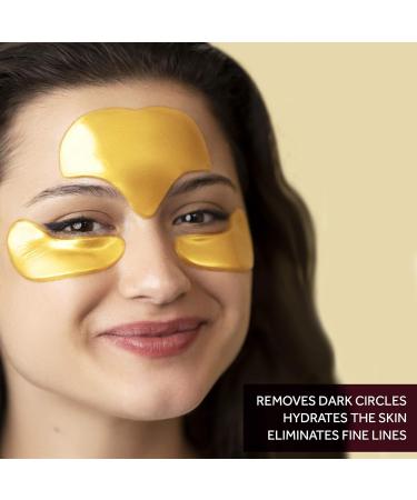 Matykos 3-in-1 Skincare Bundle: Jade Roller, Gua Sha Set, 24K Gold Patches - Buy Online on GoSupps.com
