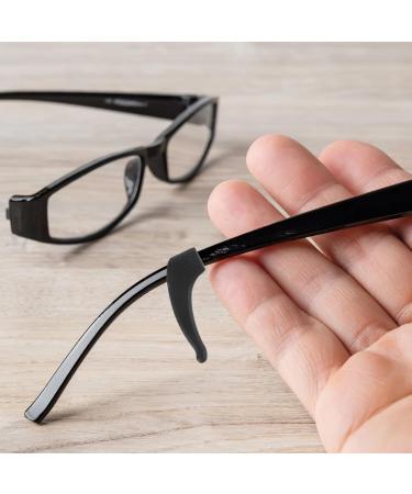Besportble Brass Glasses Ears - 15 Pairs Slip-Resistant Silicone Daily Glass Holder & Ear Hooks for Secure Glasses - Buy Online on GoSupps.com