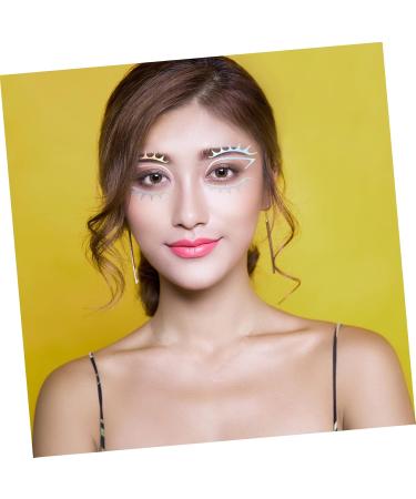  Beatifufu Non-Permanent Eye Makeup - Pack of 6 Stickers for Face Eyeliner and Eyebrows - Skin-Friendly - Ideal for Parties - Buy Online on GoSupps.com