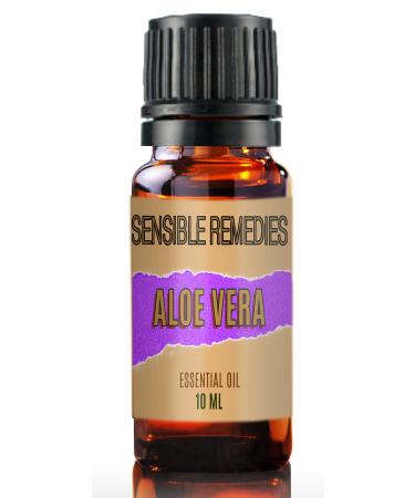 Sensible Remedies Aloe Vera Oil 100% Pure and Natural Distilled 10 mL (0.333 fl oz)