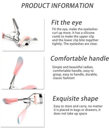 Eyelash Curler Lash Curler with 10 Eyelash Curler Refills Eyelash Curler for Women Fits All Eye Shapes Eye Lashes Curlers 2Pack - Buy Online on GoSupps.com