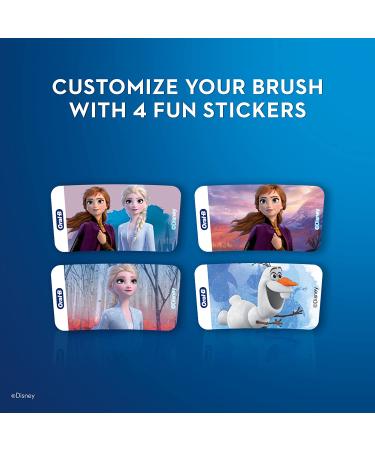 Oral-B Kids Electric Toothbrush with Disney's Frozen | Ages 3+ | Gentle & Effective - Buy Online on GoSupps.com