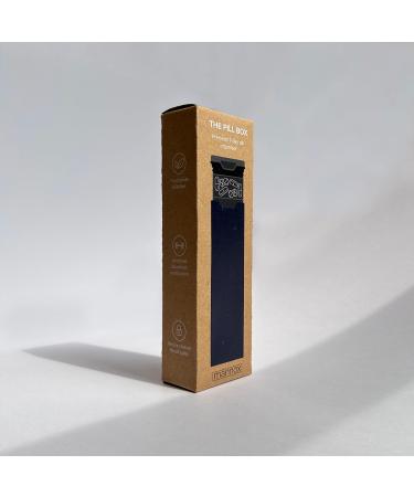 Premium Metal 7 Day Pill Box Organizer by Mannox - Navy Blue - Buy Online on GoSupps.com