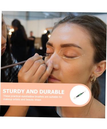 Beatifufu 30pcs Double Ended Eye Shadow Stick Eye Makeup Make up Sponge Eyebrow Brush Rod Aluminum - Buy Online on GoSupps.com