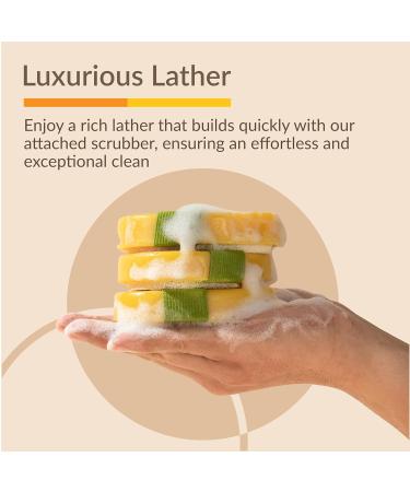 Yoove Turmeric & Kojic Acid Soap - Exfoliating Scrubber Natural Ingredients Clear Dark Spots & Acne Radiant Skin | 3-Pack - Buy Online on GoSupps.com