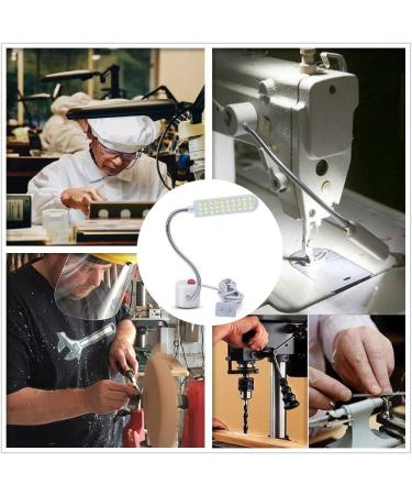 Harmiey Sewing Machine Light (36LED) - Magnetic Mounting Base, White Soft Light for Lathes, Drill Presses, Workbenches - Buy Online on GoSupps.com