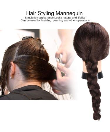 Buy Cersalt Lifelike Make-Up Show Window Doll - Dark Brown Hairdressing Training Head for Cutting Weaving and Dyeing - International Shipping Available - Buy Online on GoSupps.com