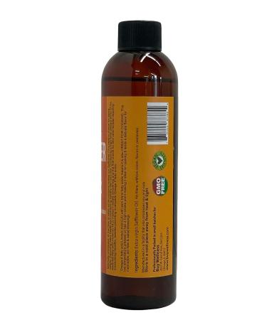 Safflower Oil High Linoleic Acid Cold Pressed 8 oz - Great Culinary & Skin Moisturizer - Buy Online on GoSupps.com