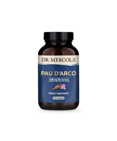 Dr. Mercola Pau D'Arco 1000 mg 120 Capsules