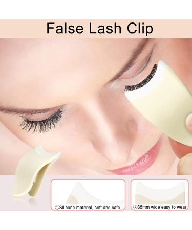 4 in 1 Eyelash Separator Tool Kit - Baborui Eyelash Comb Mascara Guard Applicator | False Lash Clip and Curler Tool - Portable and Precise Lash Application - Buy Online on GoSupps.com