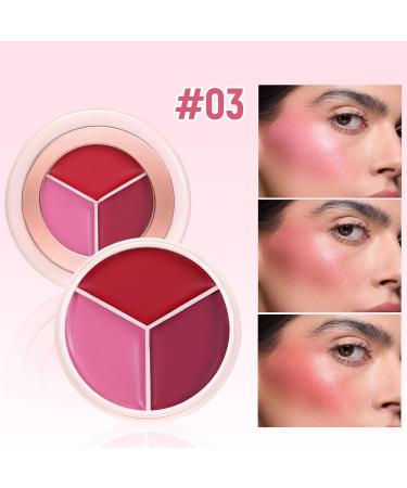 Cream Blush Palette - Blendable and Layerable Face Blush Lip and Cheek Cream For Women Friends Girlfriends Sisters and Family - Buy Online on GoSupps.com