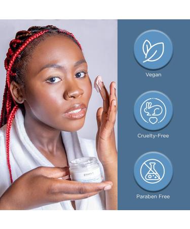 Zohra Minimalist Moisturizer Face Cream - Hydrating Vitamin C & E Cream for Dry Skin | Fragrance-Free Made in USA (1.7 Oz - Buy Online on GoSupps.com