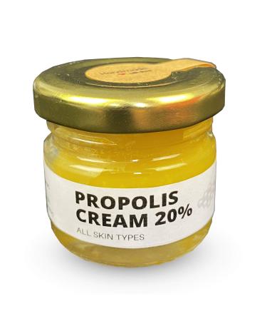 ROSE BG ROSE Organic Propolis Ointment 100 Natural Bee Products Pure Propolis Wax and Healing Beeswax Ointment 45 g Homemade Cream for Problem Skin 20 Propolis Cream 45 grams