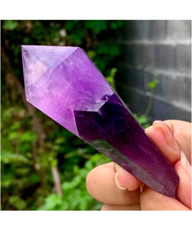 Natural Crystal Rough Natural Amethyst Scepter Specimen 100-200g (Size : 1PC) - Buy Online on GoSupps.com