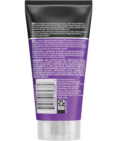 John Frieda Frizz Ease Straight Fixation Styling Cr me for Sleek Beautiful Hair (145 mL) - Buy Online on GoSupps.com