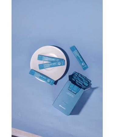 MIZON Peeling Scrubs with Hyaluronic Acid & Baking Powder - Gentle Exfoliation & Moisture (40 Pouches 7oz) | Premium Skincare for All Skin Types - Buy Online on GoSupps.com