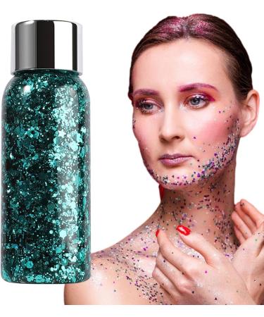  Kasmole Liquid-Shimmer Eyeshadow | Mermaid Shimmer Gel - Waterproof Long-Lasting Holographic Face and Hair Shimmer Cosmetic Quality Concert Festival Kasmole - Buy Online on GoSupps.com