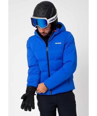 Reusch Men's Snow King Windproof & Breathable Ski Gloves - Softshell Winter Gloves in Black/White for Ultimate Comfort - Buy Online on GoSupps.com