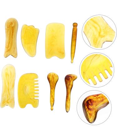 Healeved 8-in-1 Massage Scraper Set - Restore Skin & Relieve Muscles | Acupuncture & Neck Massage Tools for All-Around Wellness - Buy Online on GoSupps.com