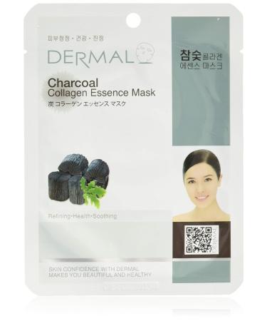 Dermal Charcoal Collagen Essence Mask Pack 1.1 Ounce