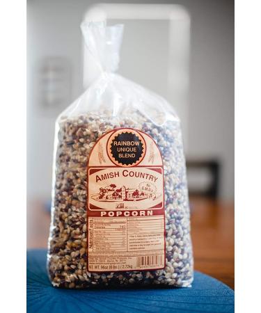 Amish Country Purple Popcorn Kernels - 6 lb Bag | Non-GMO & Gluten Free | Old Fashioned, Whole Grain Snack | 6 Pound Pack - Buy Online on GoSupps.com