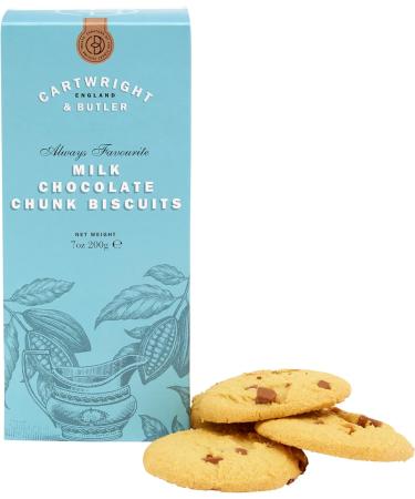 Cartwright & Butler | Milk Chocolate Chunk Biscuits In Carton (Pack of 4) - Buy Online on GoSupps.com