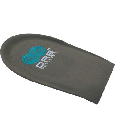 Or8 WellnessTM Gel Heel Shock Pad Insert | Small 3-6 Grey | Supports Heel, Plantar Fasciitis, Achilles Tendonitis | Shock Absorbers & Comfort Cushion - Buy Online on GoSupps.com