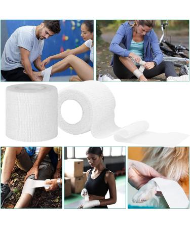 Admitry Self-Adhesive Bandage - 9 Rolls (5cm x 4.5m) White Elastic Bandage for Secure Fixing | High-Quality Medical Plaster Roll - Buy Online on GoSupps.com