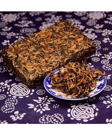 250g Fengqing Dian Hong Bourgeons dor s Dianhong Dian Hong Yunnan Brique de th noir - Buy Online on GoSupps.com