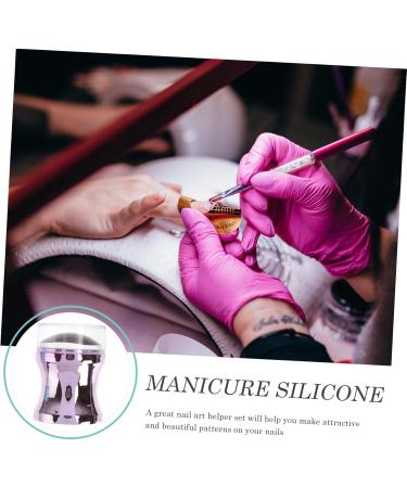 DOITOOL 1 Set Nail Stamp Nail Art Scrapers Clear Nail Varnish Nail Art Stamper Transparent Gel Nail Polish Barniz De Gel Para U as Nail Beauty Tools Metallic Color Nail Plate Plastic Abs - Buy Online on GoSupps.com