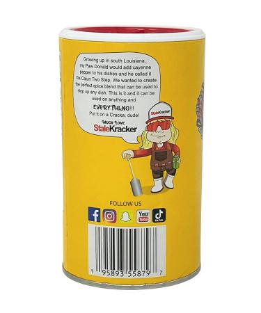 Cajun Two Step StaleKracker Fire Seasoning 8 oz (Pack of 2) - Buy Online on GoSupps.com