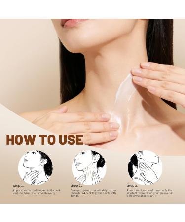 eleytele Korean Neck Cream 3.53 oz Hydrating & Firming Neck Moisturizer for Smoother Softer More Supple Skin Nourishing Daily Neck Care for Dry Aging & Sensitive Skin - Buy Online on GoSupps.com