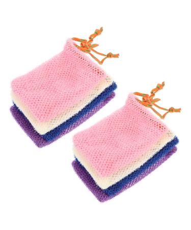 FOMIYES 16 Pcs Soap Bag Foaming Net Sisal Soap Pocket Soap Holder Soft Soap Bath Soap Holder Foam Soap Nylon