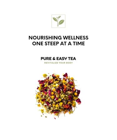 Buy Pure And Easy Tea Belly Bliss | Cleanse & Detox Tea for Healthy Weight & Reduced Bloating | 30 Day Supply - 100g/3.5oz - Buy Online on GoSupps.com