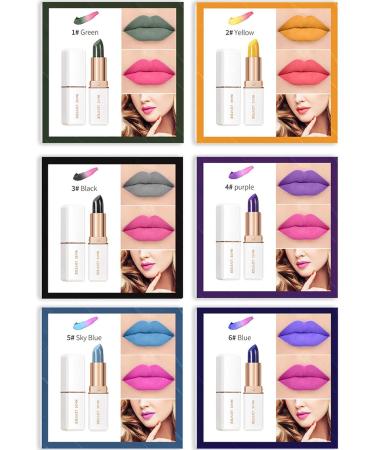  Yajimsa Magic Lipstick | Lip Stain Color Changing for Women Magic Lipstick Lightweight Texture Long Lasting Waterproof Keeps Hydrated and Prevents Breakage - Buy Online on GoSupps.com