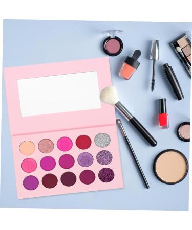Mipcase Eyeshadow Palette 15 Shimmer Eyeshadow Glitter Eye Shadow Makeup Palette Colorful Eyeshadow Cosmetic Set Matte Miss 1 count (Pack of 1) Purple - Buy Online on GoSupps.com