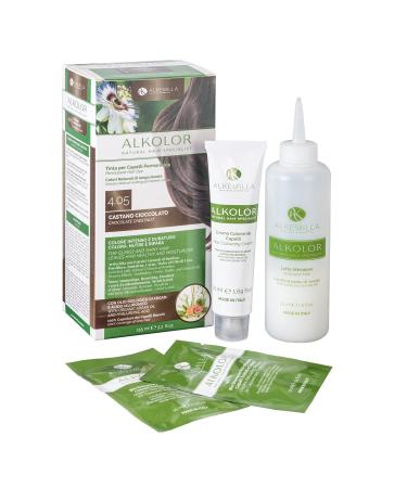 Alkemilla Alkolor Permanent Dye 405 Chocolate Brown 155 ml