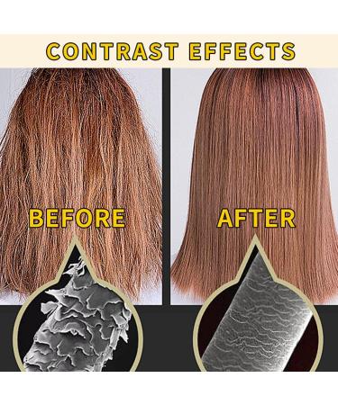 Hair Treatment Serum Capsules for Frizzy & Damaged Hair - Moisturizing No Rinse All Hair Types (40 Capsules - Buy Online on GoSupps.com