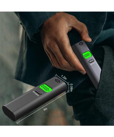 Portable Breathalyzer Tester - MFOISFA Accurate Alcohol Detection with LED Display - Ideal for Personal & Professional Use - Buy Online on GoSupps.com