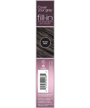 Cover Your Gray Fill In Powder - Black (Pack of 3) | Instant Gray Hair Coverage - Buy Online on GoSupps.com