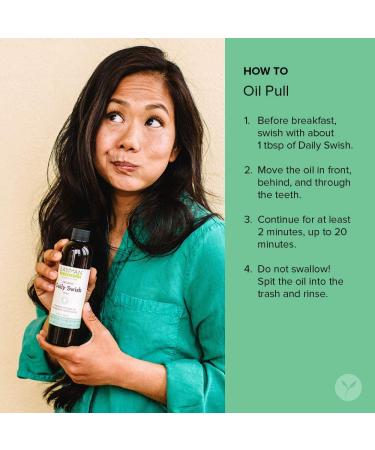 Organic Daily Swish Mint - Banyan Botanicals 8 fl oz | Fresh Breath & Oral Care - Buy Online on GoSupps.com