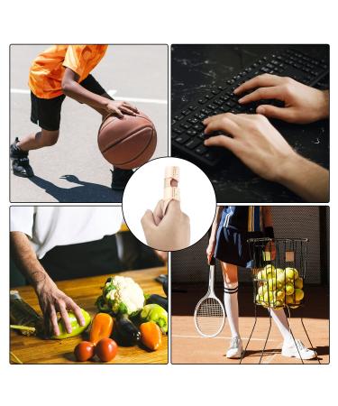 SAVITA 2pcs Finger Splints for Broken Finger Protection and Pain Relief - Composite Cloth Trigger Finger Splints for Straightening - Complexion Breathable Design - Buy Online on GoSupps.com