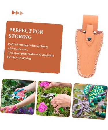 PopetPop Garden Shear Belt Pocket - Hair Cutting & Hairdressing Bag Holder for Garden Scissors - Buy Online on GoSupps.com
