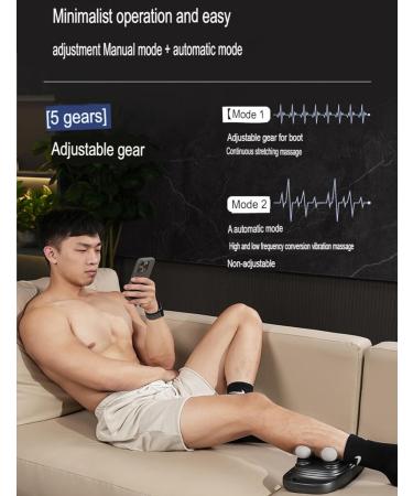 Military-Grade Electric Massage Gun - 4 Heads 5 Gears 2 Modes | Portable Deep Tissue Hand Massager for Neck Back Legs & Shoulders (Black) - Buy Online on GoSupps.com