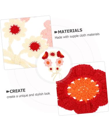 Holibanna Flower Headband Crochet Bandana for Women Crochet Bandana Headband Headscarf for Girl Bandana Headbands Women Hair Accessories Head Bandana for Women Hair Bandana Crochet Headbands - Buy Online on GoSupps.com