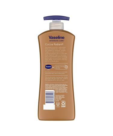 Vaseline Intensive Care Cocoa Radiant Body Lotion 20.3 fl oz - Moisturize & Nourish Skin - Buy Online on GoSupps.com