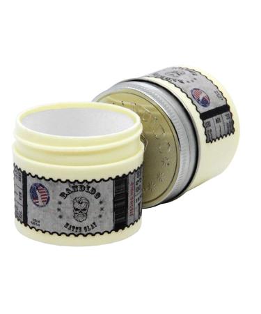 Bandido Matte Clay Wax Men 125ml - hair wax for men - strong matt hair styling - hair wax matt |Hair Wax men |Hair Clay paste - hair paste unfunded 125 g (1 Pack)